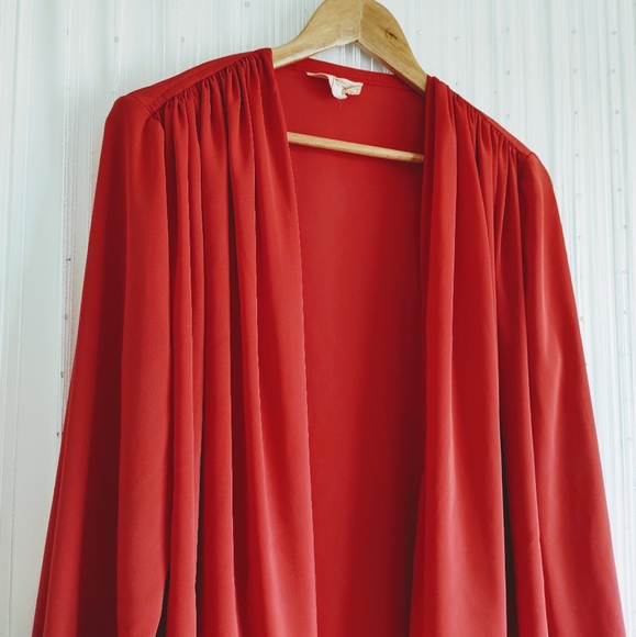 Vintage Draped Open Front Top - Picture 9 of 15